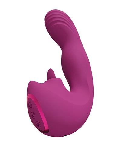 Hella Raw Shots Yumi Triple Action G-spot Vibrator & Stimulator