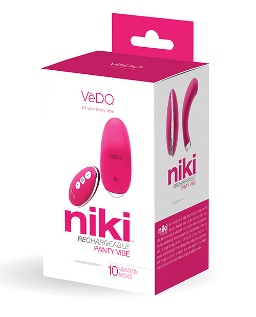 Hella Raw Vedo Niki Rechargeable Panty Vibe