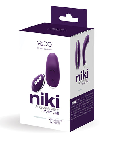 Hella Raw Vedo Niki Rechargeable Panty Vibe