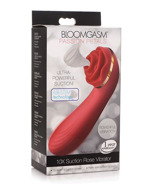 Hella Raw Inmi Bloomgasm Passion Petals 10x Silicone Suction Rose Vibrator