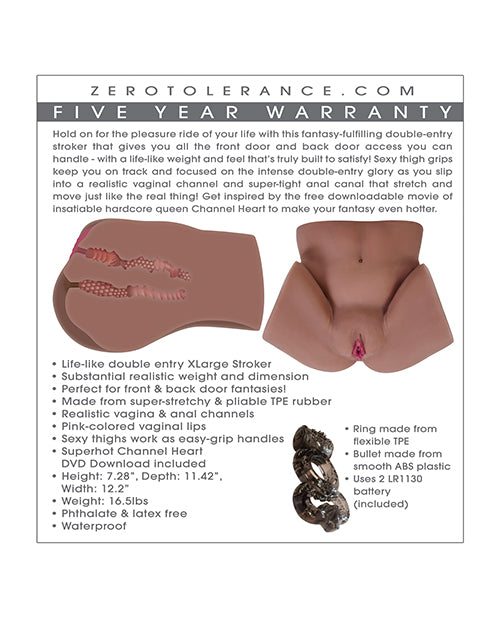 Hella Raw Zero Tolerance Channel Heart Movie Download w/Realistic Body Stroker