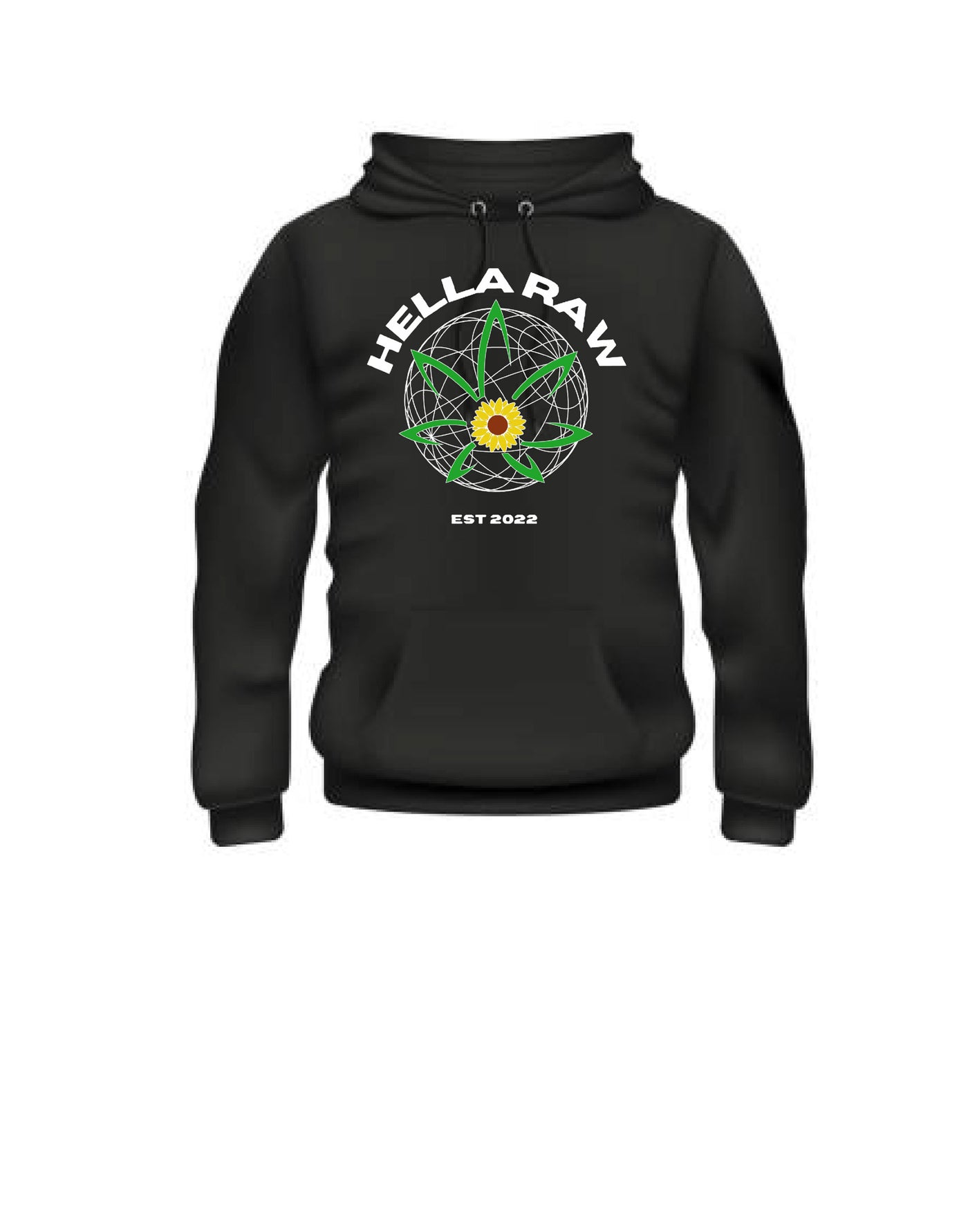 Hella Raw Global Intelligence-GI Hoodie Unisex