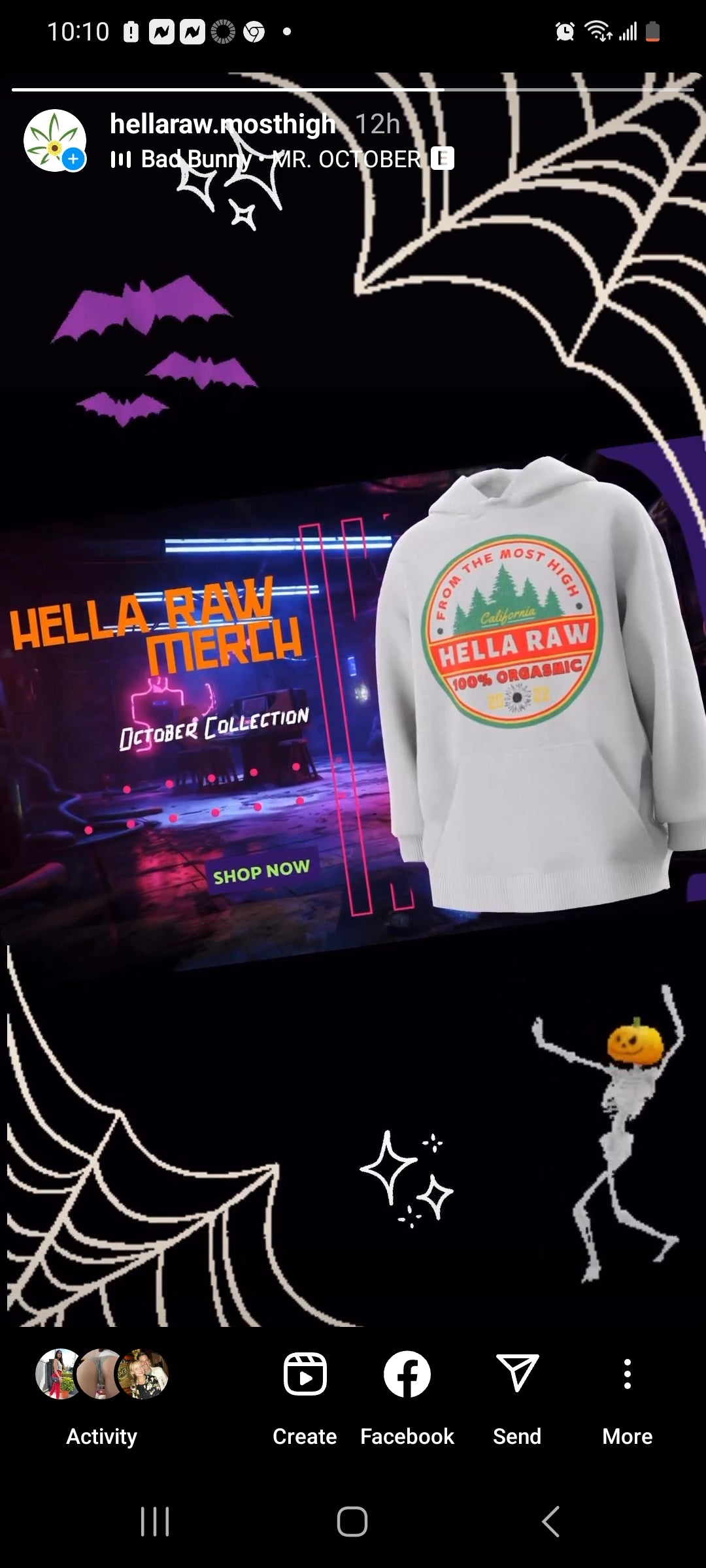 Hella Raw Unisex From the Most High Orgasmic Hippie to Hood Hoodie