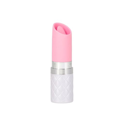 Hella Raw Talk Lusty Flickering Massager W/ Crystal Pink