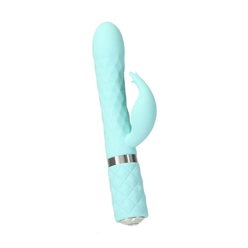 Hella Raw Pillow Talk Lively Dual Motor Massager Teal