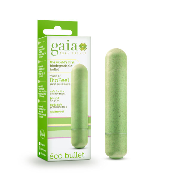 Hella Raw Gaia Eco Bullet Green