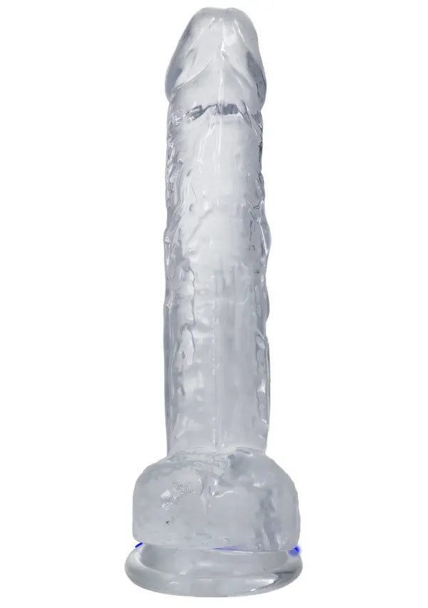 Hella Raw In A Bag Big Dick 8 Inch Clear