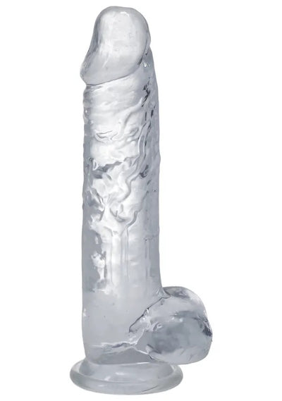 Hella Raw In A Bag Big Dick 8 Inch Clear