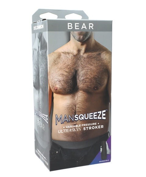 Hella Raw Man Squeeze Bear Vanilla