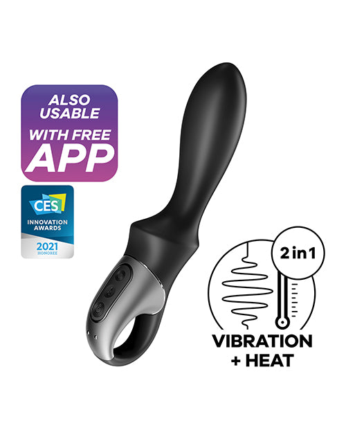 Hella Raw Satisfyer Heat Climax Black