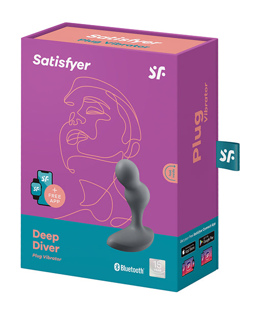 Hella Raw Satisfyer Deep Diver Grey