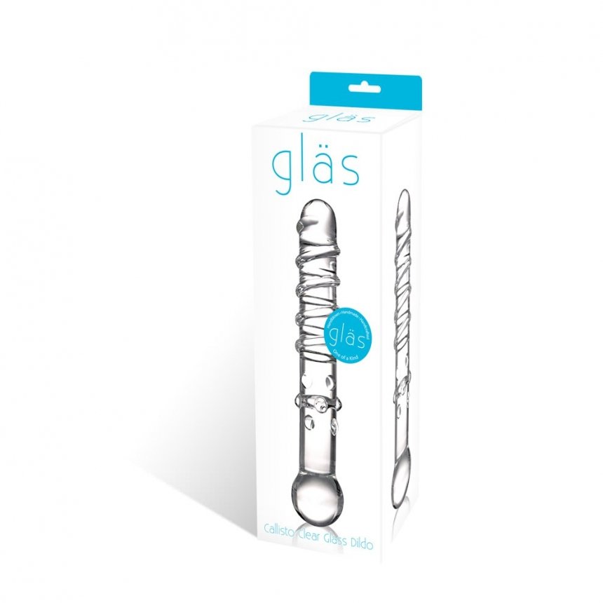 Hella Raw Glas Callisto Clear Glass Dildo