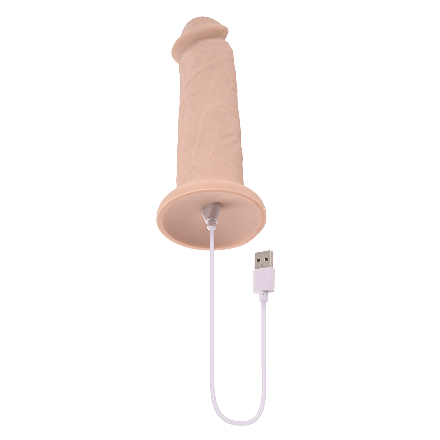 Hella Raw Evolved 7in Girthy Vibrating Dong Light