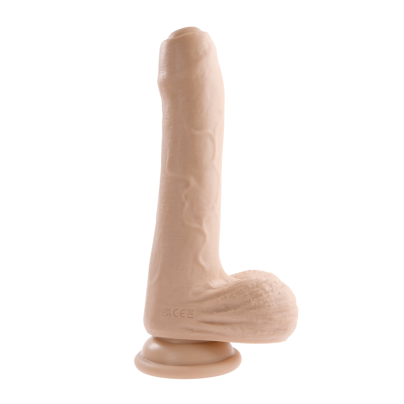 Hella Raw Evolved Peek A Boo Vibrating Dildo Light