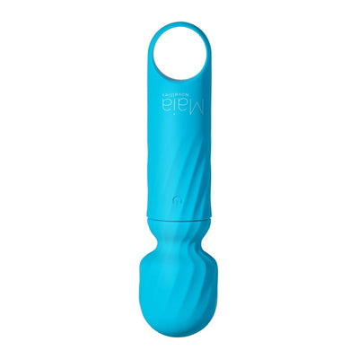 Hella Raw Dolly Blue Silicone Mini Wand Rechargeable