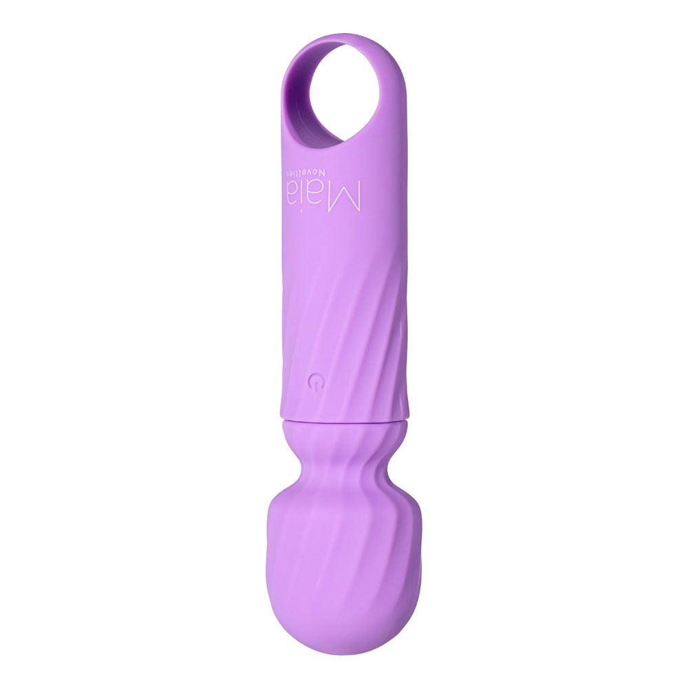 Hella Raw Dolly Purple Silicone Mini Wand Rechargeable