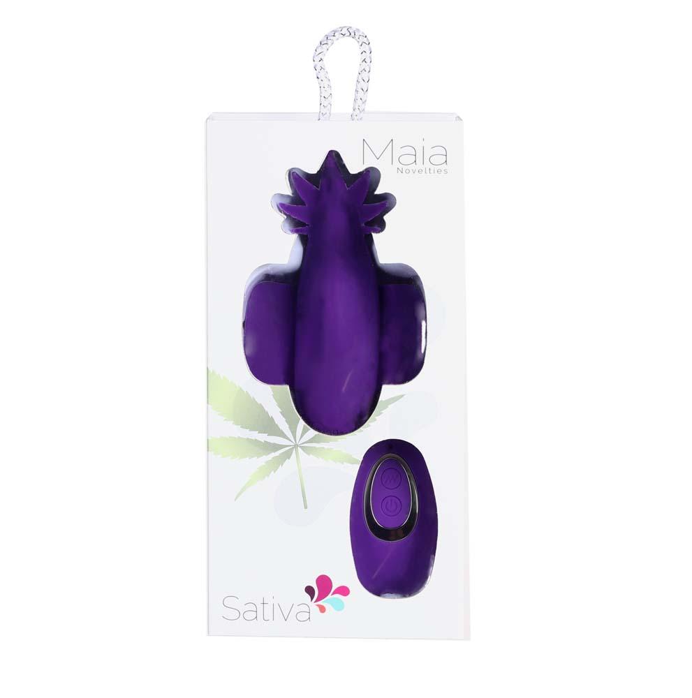 Hella Raw Sativa Remote Control Panty Teaser Purple