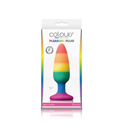 Hella Raw Colours Pride Edition Pleasure Plug Medium Rainbow