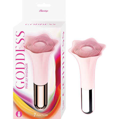 Hella Raw Goddess Pink Lily Massager Pink