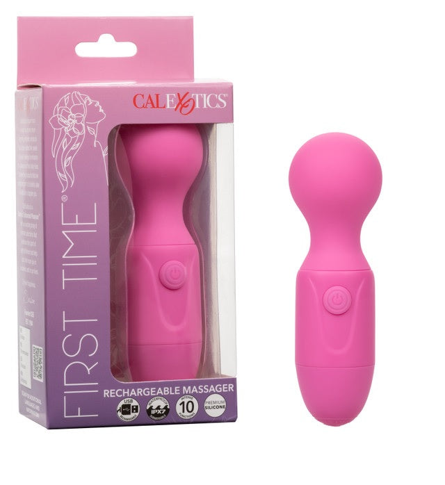 Hella Raw First Time Massager Pink Rechargeable