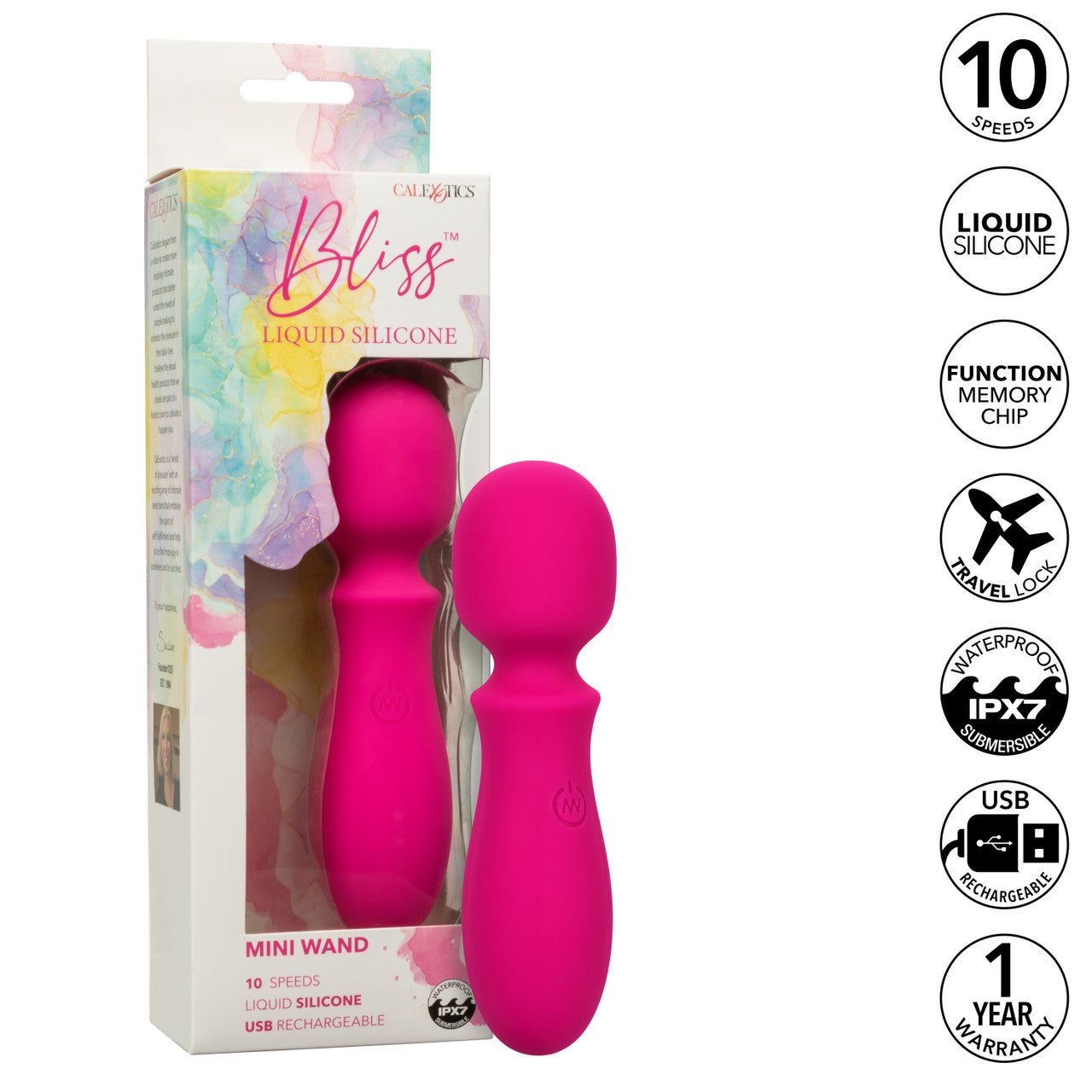 Hella Raw Bliss Liquid Silicone Mini Wand