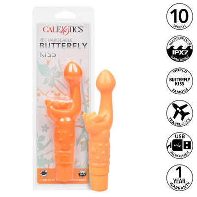 Hella Raw Rechargeable Butterfly Kiss Orange