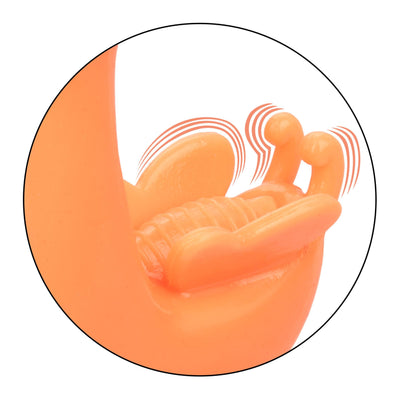 Hella Raw Rechargeable Butterfly Kiss Orange