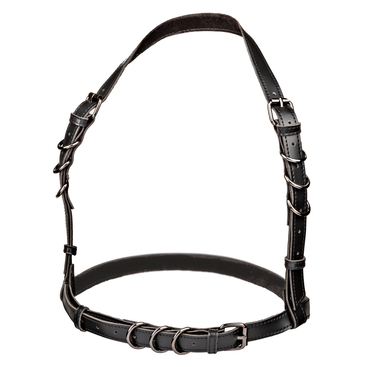 Hella Raw Euphoria Plus Size Halter Buckle Harness