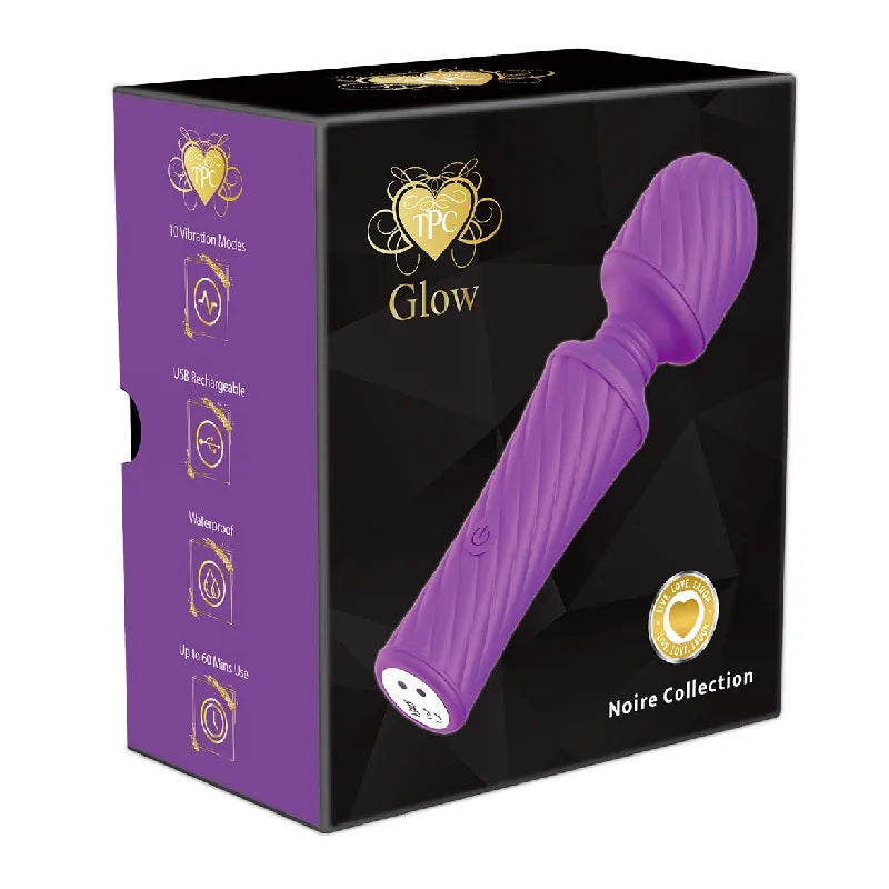 Hella Raw Glow Mini Power Wand Purple