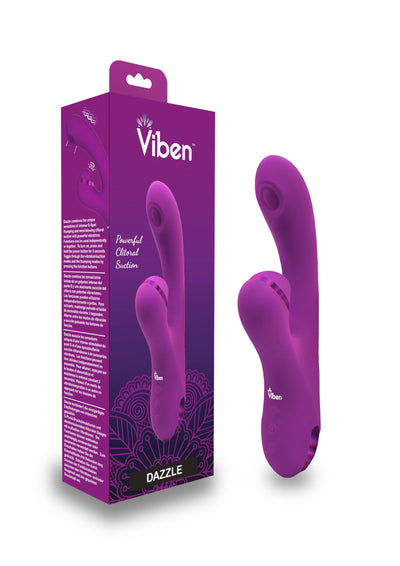 Hella Raw Viben Dazzle Thumping & Suction Rabbit Berry