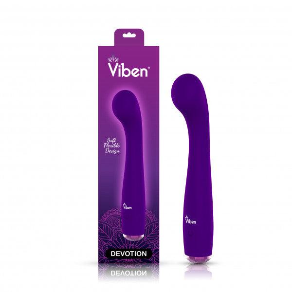 Hella Raw Viben Devotion Violet Intense G-spot Vibe