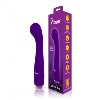 Hella Raw Viben Devotion Violet Intense G-spot Vibe