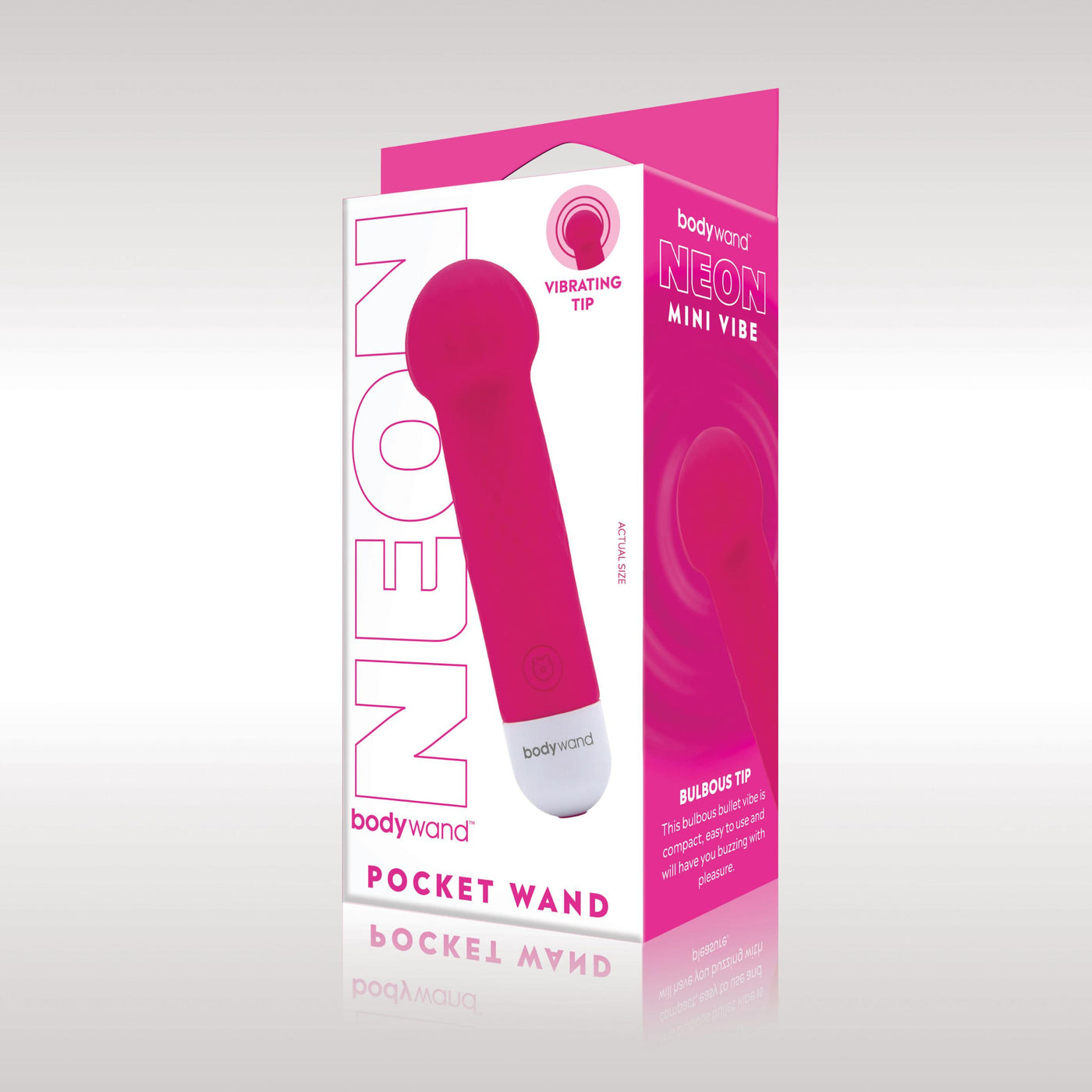 Hella Raw Bodywand Mini Pocket Wand Neon Pink