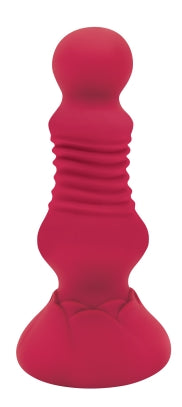 Hella Raw Rosegasm Remote Control Thrusting Rosebud Buttplug