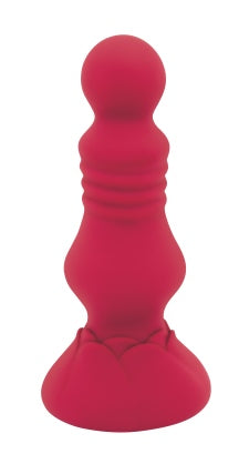 Hella Raw Rosegasm Vibrating Floret Buttplug