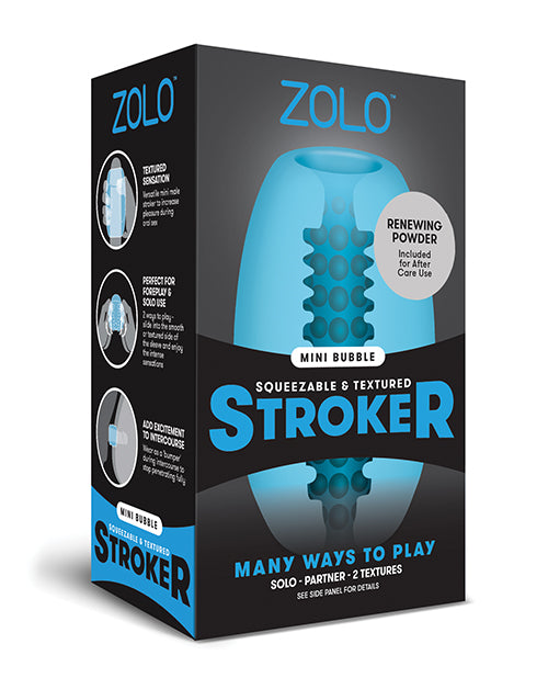 Hella Raw Zolo Mini Stroker Dome Blue