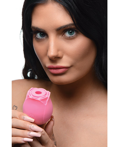 Hella Raw Bloomgasm Wild Rose 10x Pink Suction Clit Stimulator