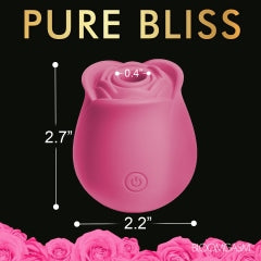 Hella Raw Bloomgasm The Perfect Rose Clit Stimulator Pink