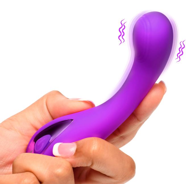 Hella Raw G-spot Silicone Vibrator Purple