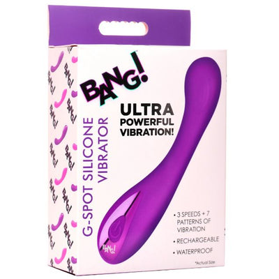 Hella Raw G-spot Silicone Vibrator Purple