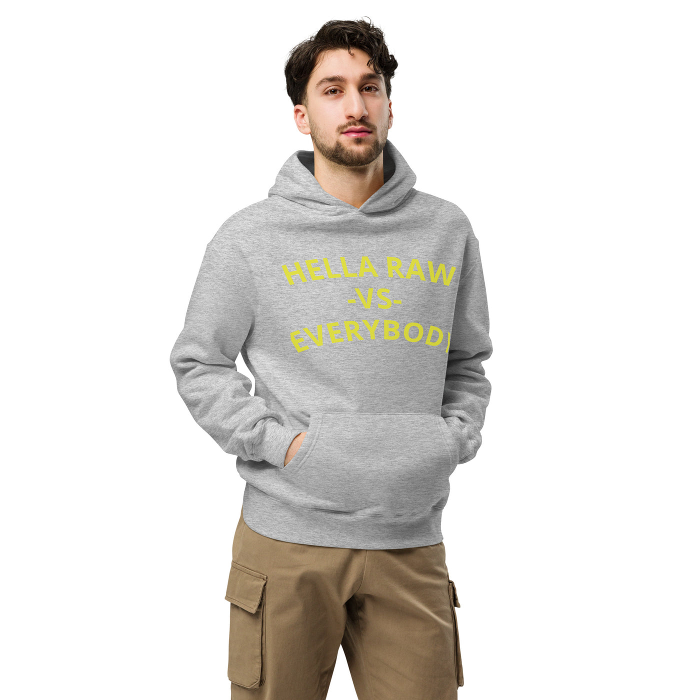 Hella Raw VS Everybody Unisex oversized hoodie