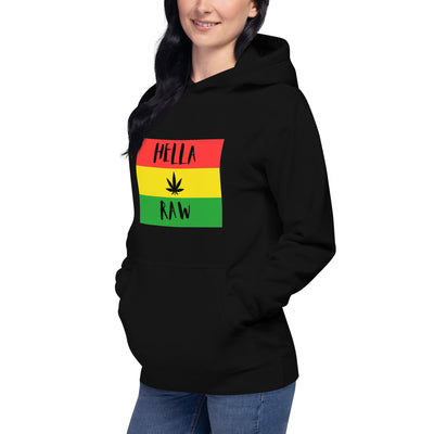 Hella Raw Sunflower Unisex Hoodie