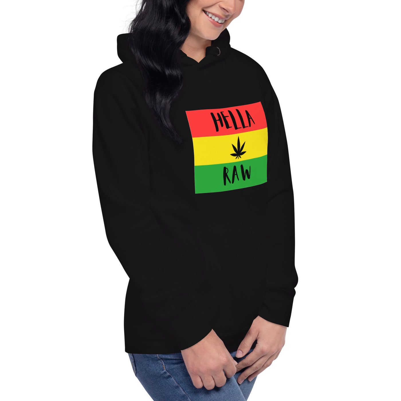 Hella Raw Sunflower Unisex Hoodie