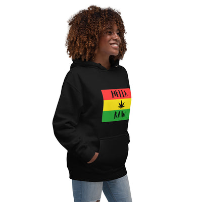 Hella Raw Sunflower Unisex Hoodie