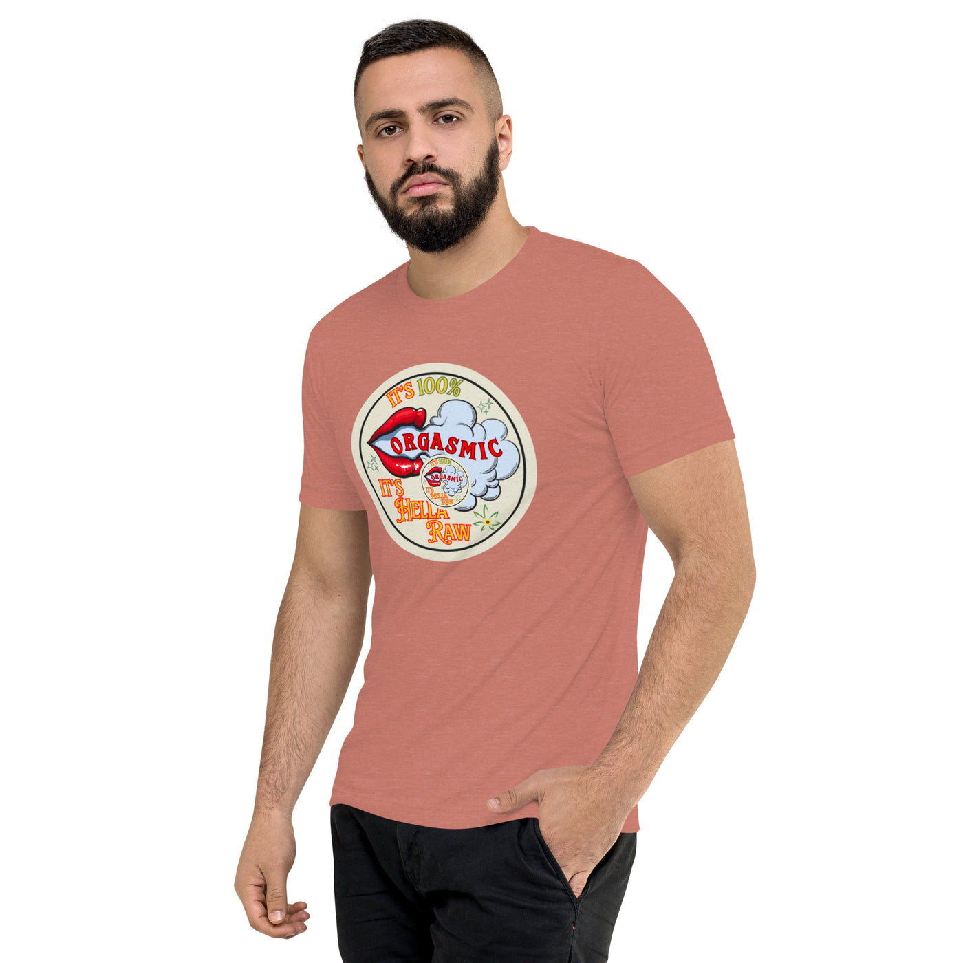 Hella Raw Orgasmic Deep Smoke Short sleeve t-shirt