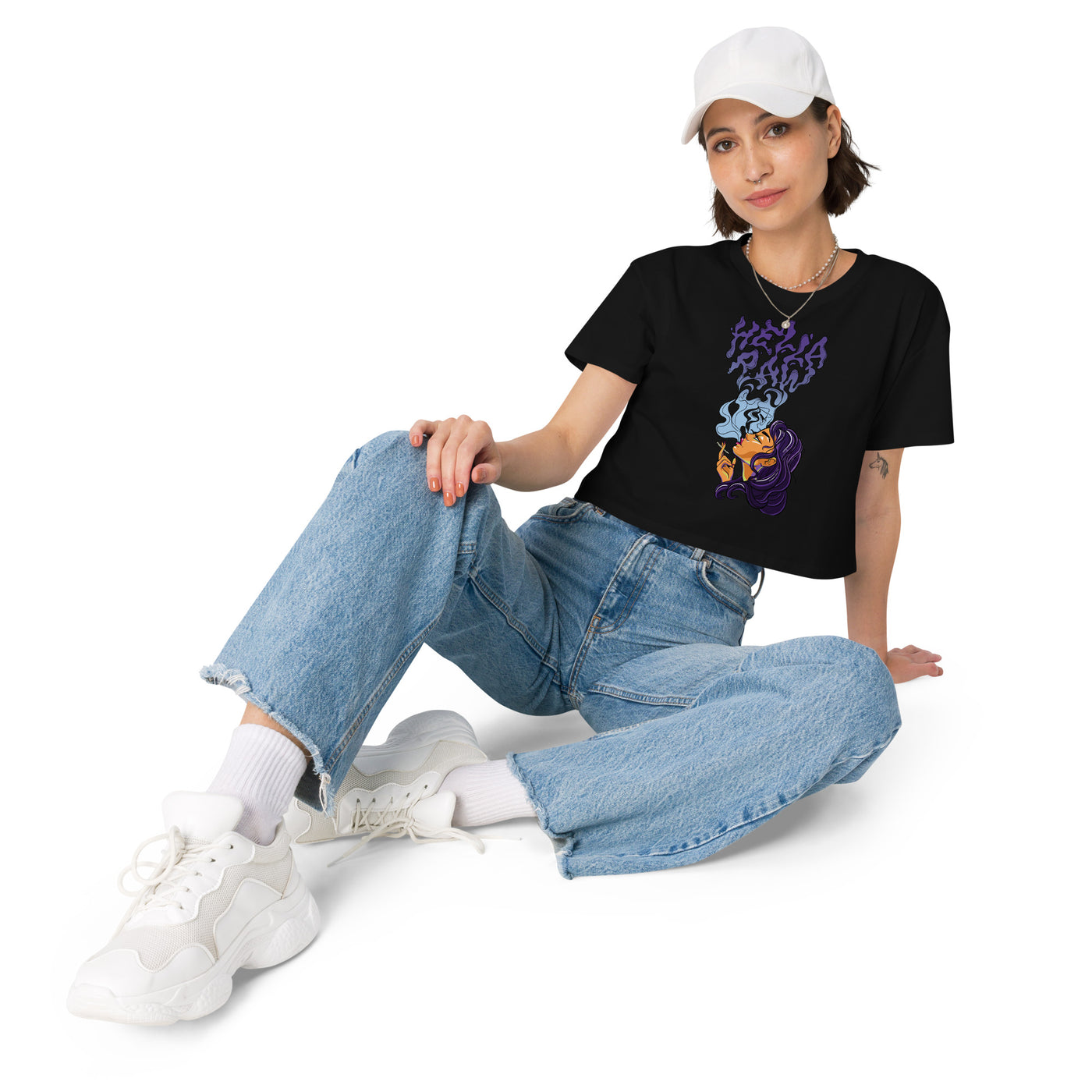 Hella Raw Torches of the Most High Women's Relaxed T-Shirt Women’s crop top