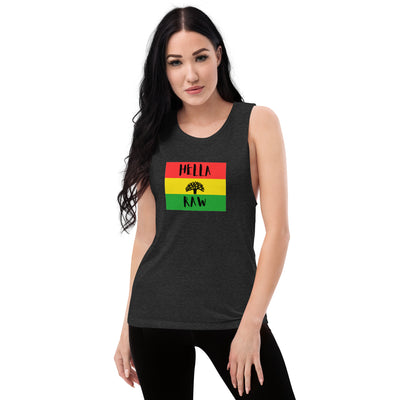 Hella Raw Ladies’ Roots Muscle Tank