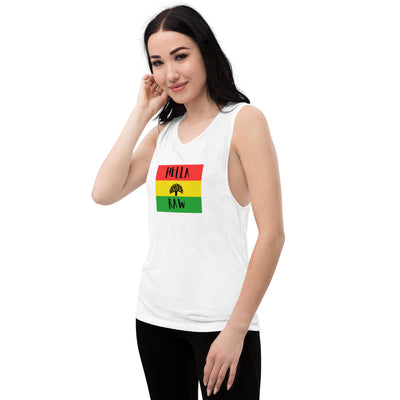 Hella Raw Ladies’ Roots Muscle Tank