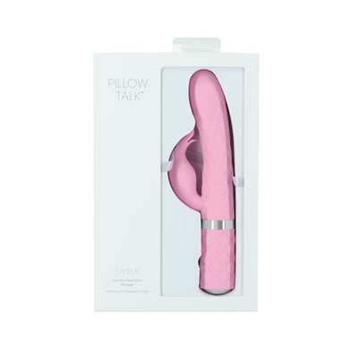 Hella Raw Pillow Talk Lively Dual Motor Massager Pink