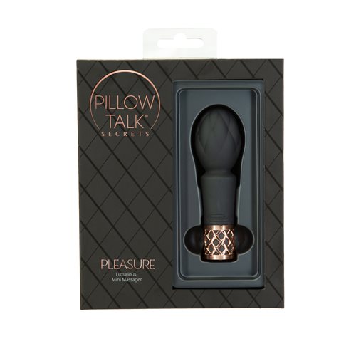 Hella Raw Pillow Talk Secrets Pleasure Wand Black